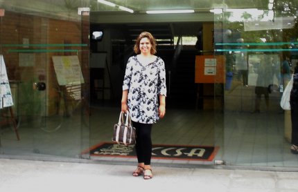 Professora apresenta trabalho sobre valores morais no Recife